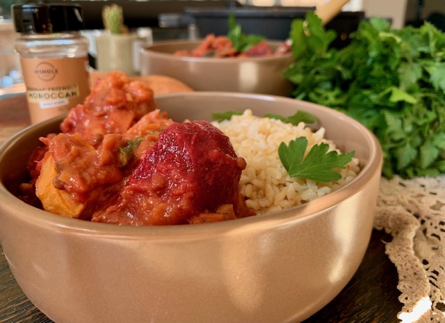 Rainbow Moroccan Curry&nbsp;Veggies