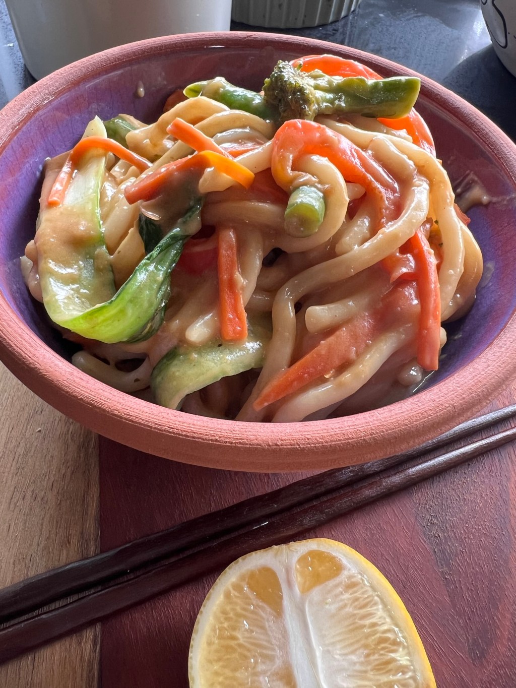 Creamy Vegan Satay Noodles without&nbsp;Coconut
